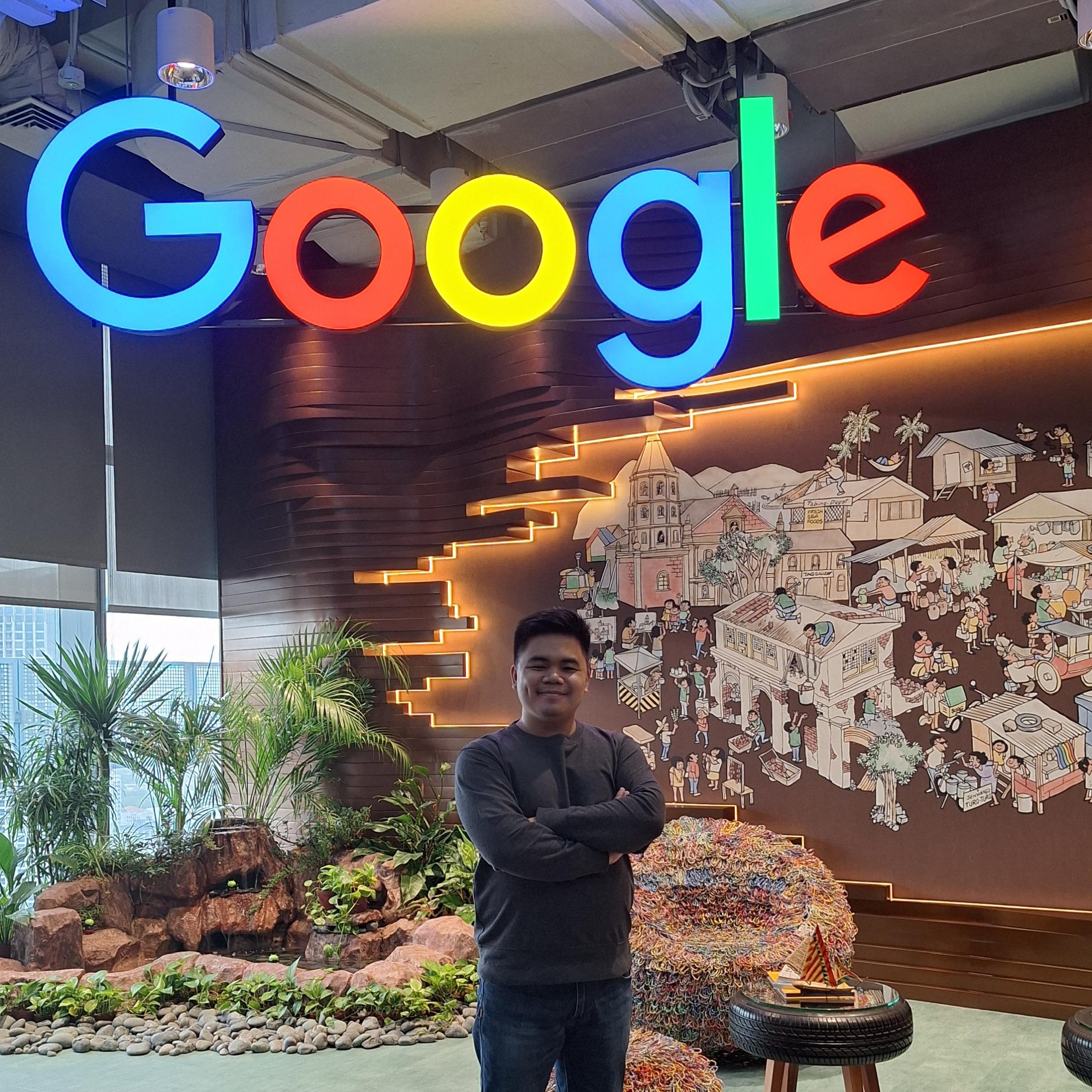 Jonas @ Google Philippines HQ